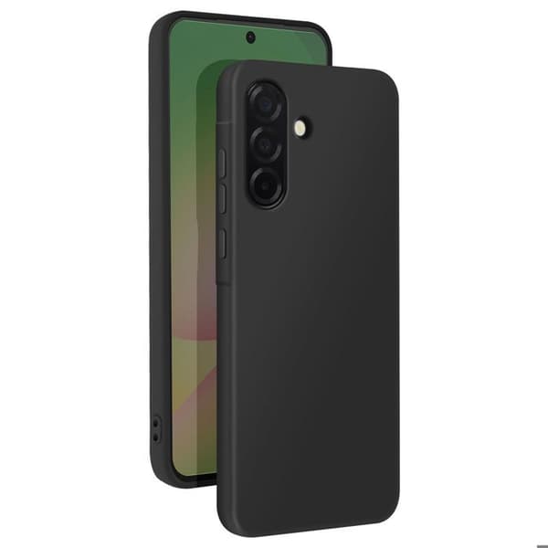 Coque för Samsung Galaxy A56 Silikon Flexibel Gummi Akashi Svart