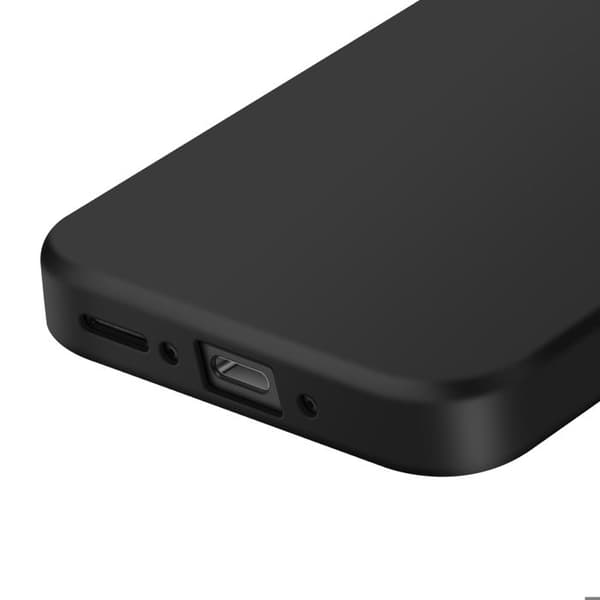 Coque för Samsung Galaxy A26 Silikon Flexibelt Gummi Akashi Svart