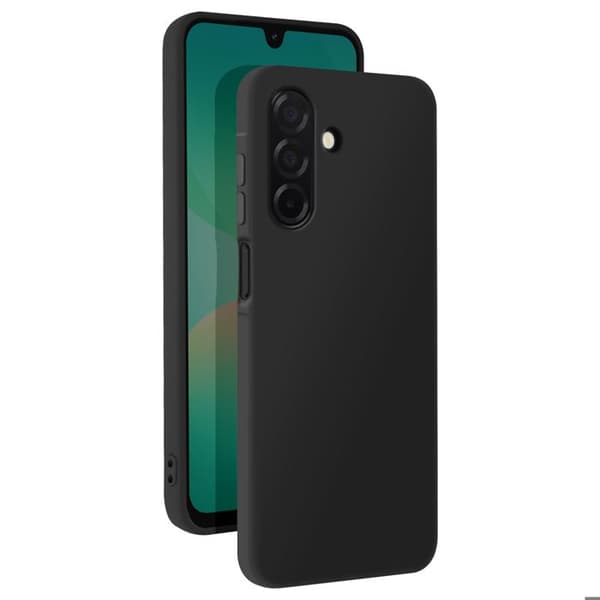 Coque för Samsung Galaxy A26 Silikon Flexibelt Gummi Akashi Svart