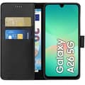 Miniatyrbild 3 av 5: Coque för Samsung Galaxy A26 5G - Svart Plånbok med Magnetfäste för Kortförvaring Phonillico®