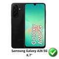 Miniatyrbild 2 av 5: Coque för Samsung Galaxy A26 5G - Svart Plånbok med Magnetfäste för Kortförvaring Phonillico®