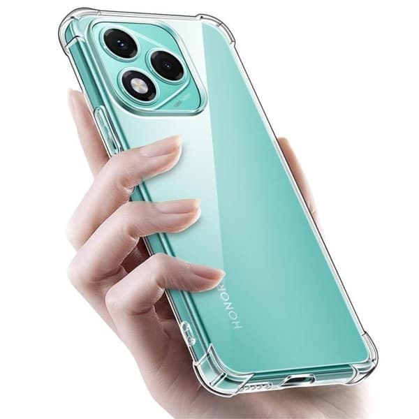 Stötsäker skal för Honor 400 Lite 5G och 2 Härdat Glas Skärmskydd Phonillico®