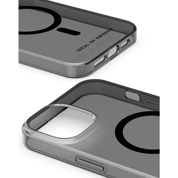 Ideal of Sweden iPhone 15 Plus Kuori Clear Case MagSafe Tinted Black