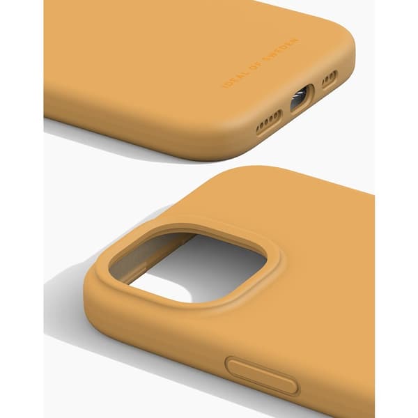 Ideal of Sweden iPhone 15 Kuori Silicone Case MagSafe Apricot