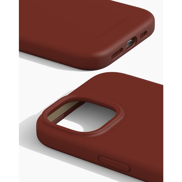 Ideal of Sweden iPhone 15 Kuori Silicone Case MagSafe Dark Amber