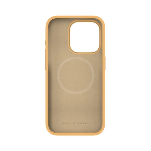 Ideal of Sweden iPhone 15 Pro Cover Silicone Case MagSafe Apricot