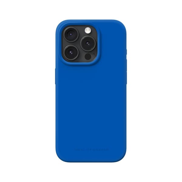 Ideal of Sweden iPhone 15 Pro Kuori Silicone Case MagSafe Cobalt Blue