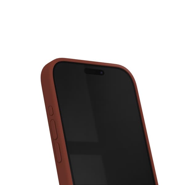 Ideal of Sweden iPhone 15 Pro Skal Silicone Case MagSafe Dark Amber