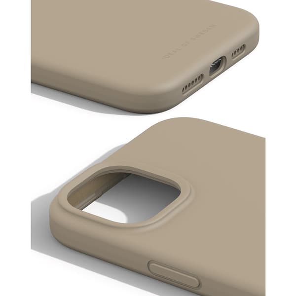 Ideal of Sweden iPhone 15 Plus Kuori Silicone Case MagSafe Beige