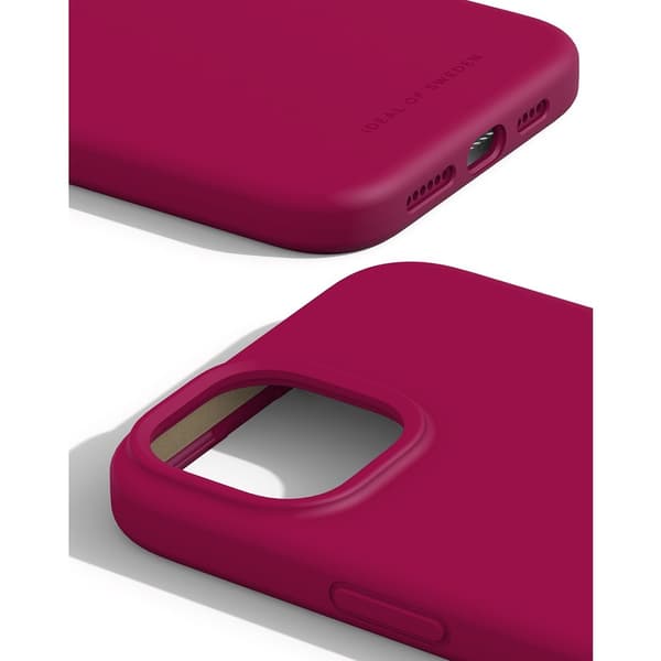 Ideal of Sweden iPhone 15 Plus Kuori Silicone Case MagSafe Magenta