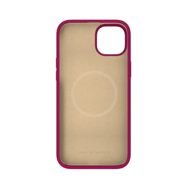 Ideal of Sweden iPhone 15 Plus Kuori Silicone Case MagSafe Magenta