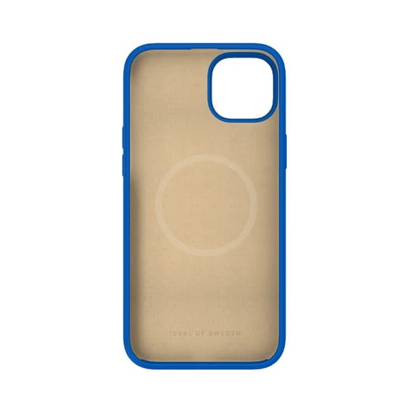 Ideal of Sweden iPhone 15 Plus Kuori Silicone Case MagSafe Cobalt Blue