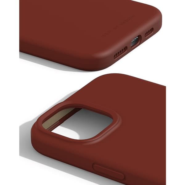 Ideal of Sweden iPhone 15 Plus Cover Silicone Case MagSafe Dark Amber