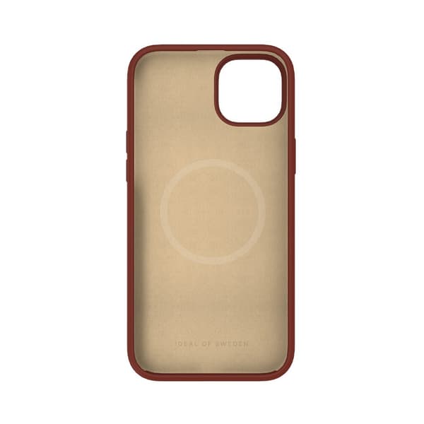 Ideal of Sweden iPhone 15 Plus Cover Silicone Case MagSafe Dark Amber