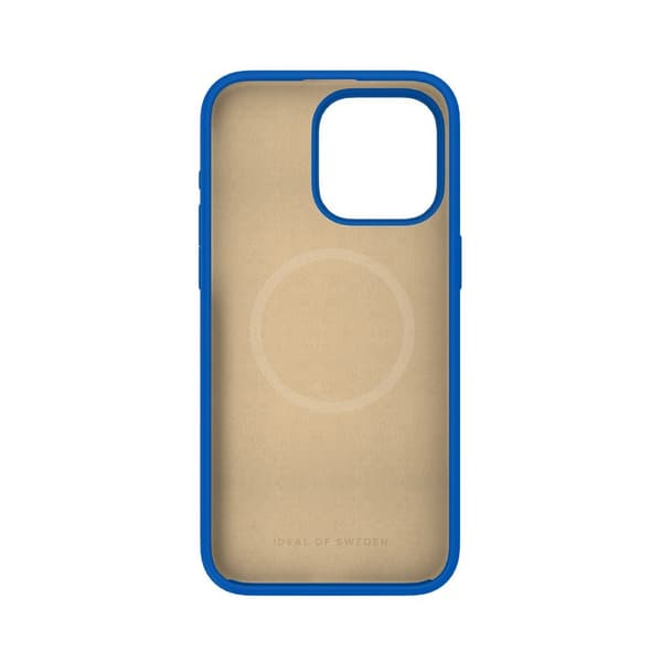 Ideal of Sweden iPhone 15 Pro Max Cover Silicone Case MagSafe Cobalt Blue