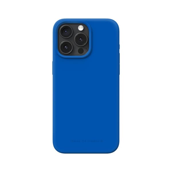 Ideal of Sweden iPhone 15 Pro Max Cover Silicone Case MagSafe Cobalt Blue
