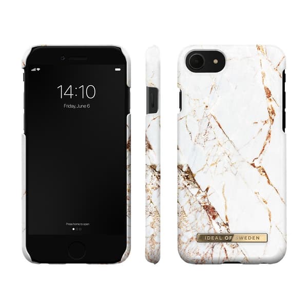 Ideal of Sweden iPhone 6/6S/7/8/SE Kuori Fashion Case Carrara Gold