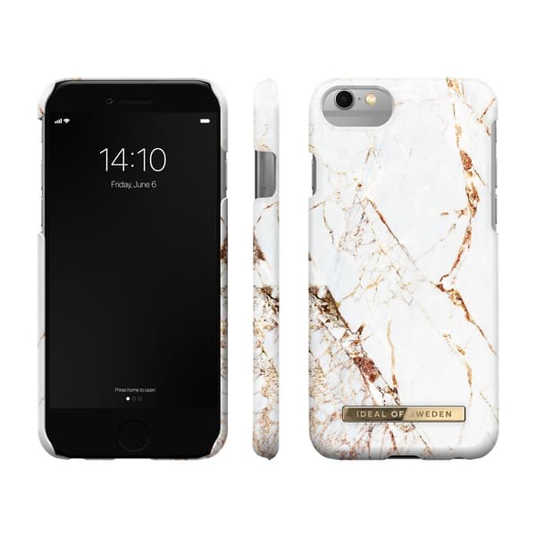 Ideal of Sweden iPhone 6/6S/7/8/SE Kuori Fashion Case Carrara Gold
