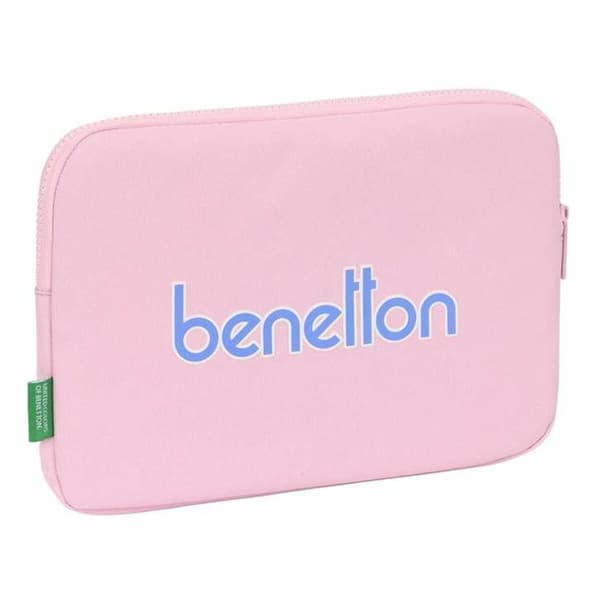 Kannettavan suojus Benetton Pinkki 11,6" Vaaleanpunainen 31 x 23 x 2 cm