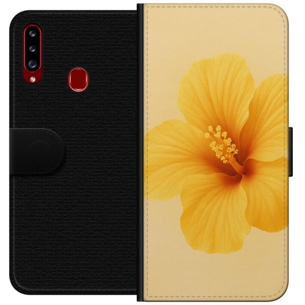 Samsung Galaxy A20s Plånboksfodral Lemon Zing