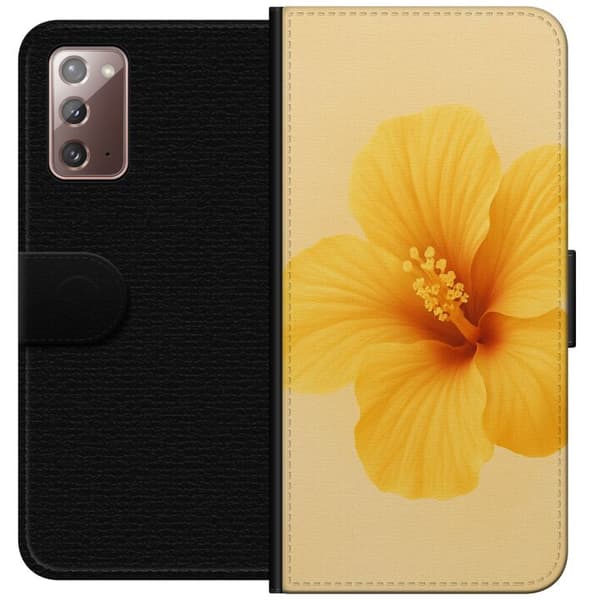 Samsung Galaxy Note20 Lompakkokotelo Lemon Zing