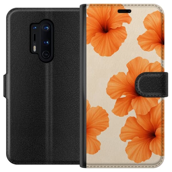 OnePlus 8 Pro Lompakkokotelo Papaya Punch