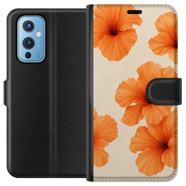 OnePlus 9 Plånboksfodral Papaya Punch