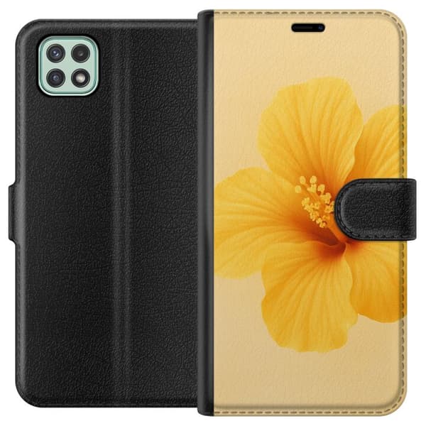 Samsung Galaxy A22 5G Lompakkokotelo Lemon Zing