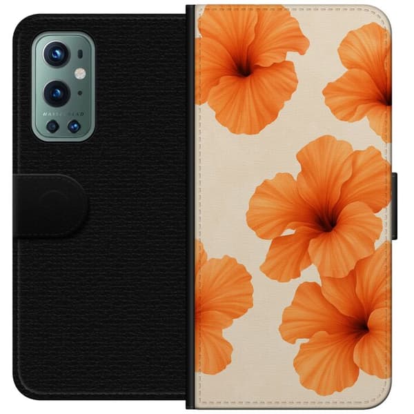 OnePlus 9 Pro Tegnebogsetui Papaya Punch