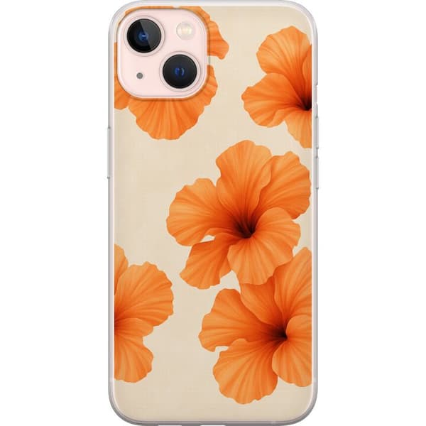 Apple iPhone 13 mini Gennemsigtig cover Papaya Punch