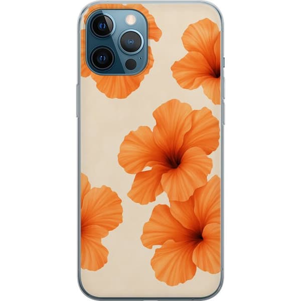 Apple iPhone 12 Pro Max Gennemsigtig cover Papaya Punch