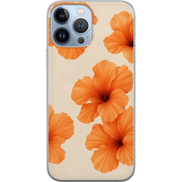 Apple iPhone 13 Pro Max Genomskinligt Skal Papaya Punch