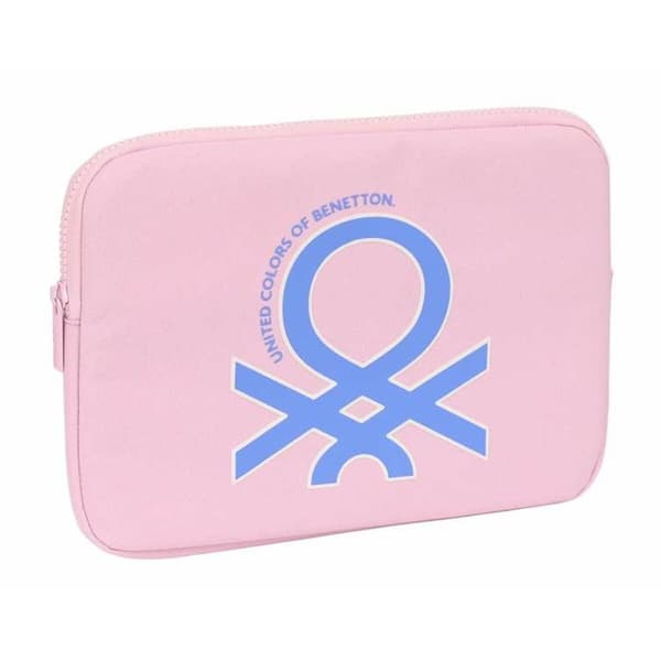 Kannettavan suojus Benetton Pinkki 11,6" Vaaleanpunainen 31 x 23 x 2 cm