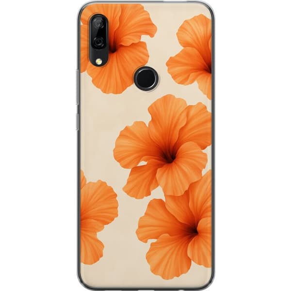 Huawei P Smart Z Läpinäkyvä kuori Papaya Punch