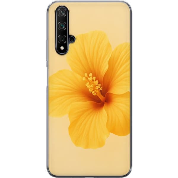 Huawei nova 5T Gennemsigtig cover Lemon Zing