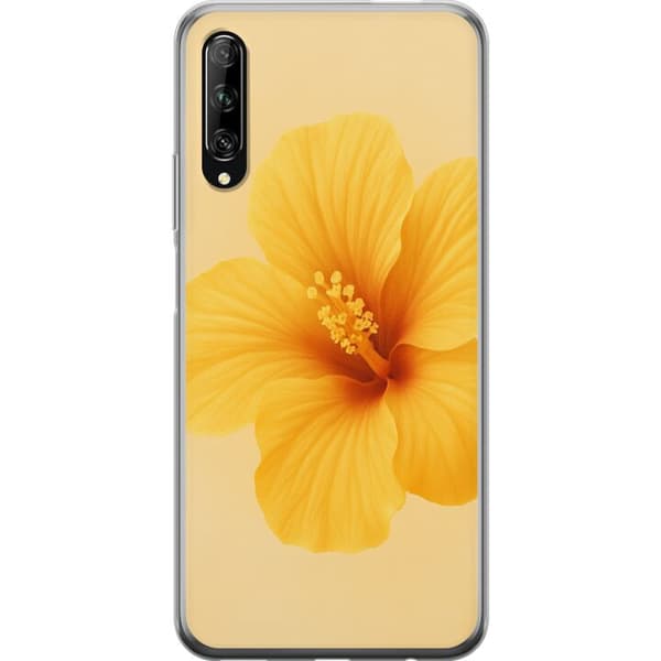 Huawei P smart Pro 2019 Genomskinligt Skal Lemon Zing