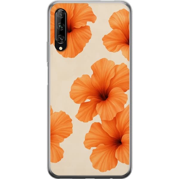Huawei P smart Pro 2019 Genomskinligt Skal Papaya Punch
