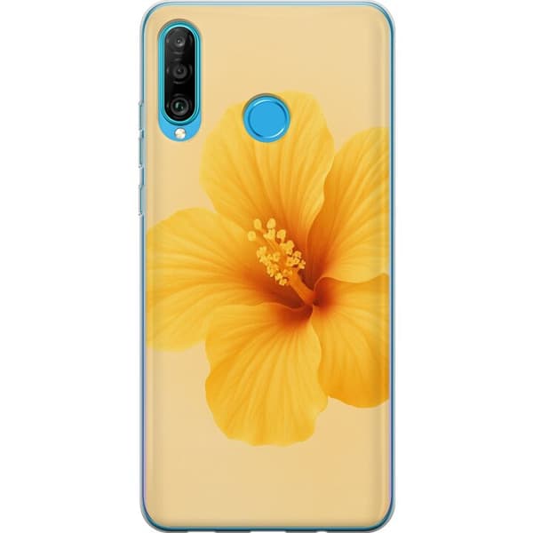 Huawei P30 lite Läpinäkyvä kuori Lemon Zing