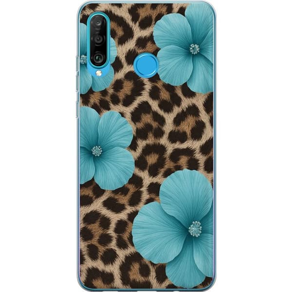 Huawei P30 lite Gennemsigtig cover Blossom Beast