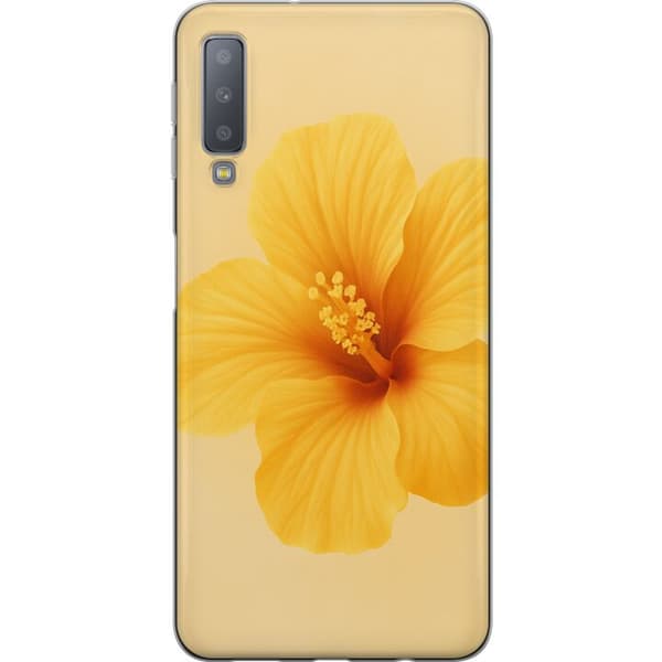 Samsung Galaxy A7 (2018) Gjennomsiktig deksel Lemon Zing