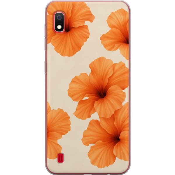 Samsung Galaxy A10 Gjennomsiktig deksel Papaya Punch