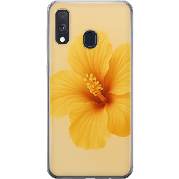Samsung Galaxy A40 Gennemsigtig cover Lemon Zing