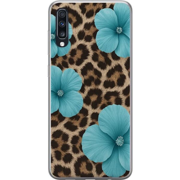 Samsung Galaxy A70 Genomskinligt Skal Blossom Beast