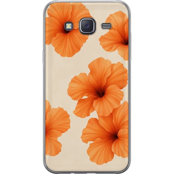 Samsung Galaxy J5 Gennemsigtig cover Papaya Punch