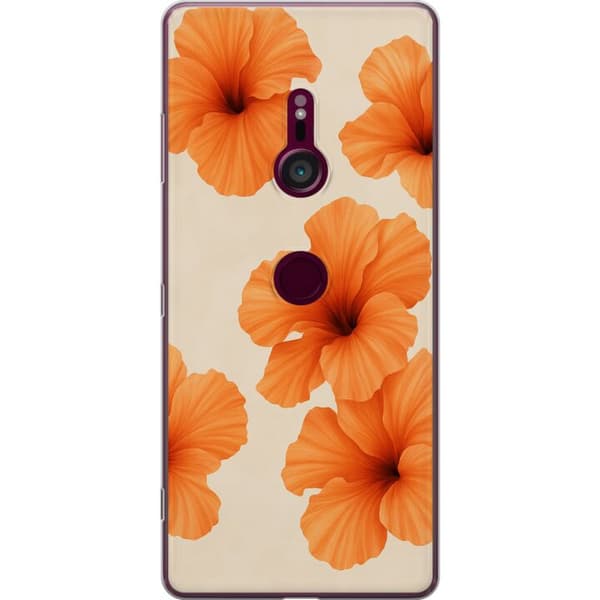 Sony Xperia XZ3 Läpinäkyvä kuori Papaya Punch