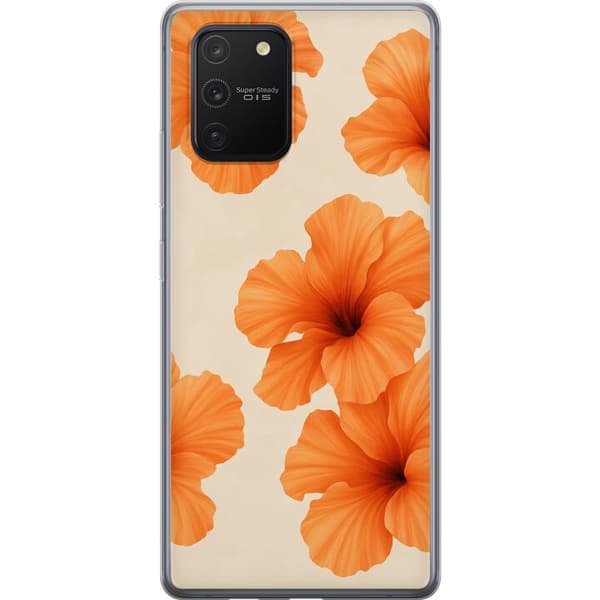 Samsung Galaxy S10 Lite Läpinäkyvä kuori Papaya Punch