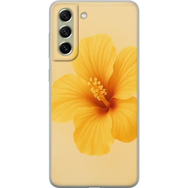 Samsung Galaxy S21 FE 5G Genomskinligt Skal Lemon Zing