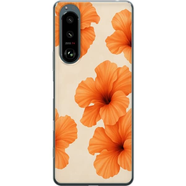 Sony Xperia 5 III Gennemsigtig cover Papaya Punch