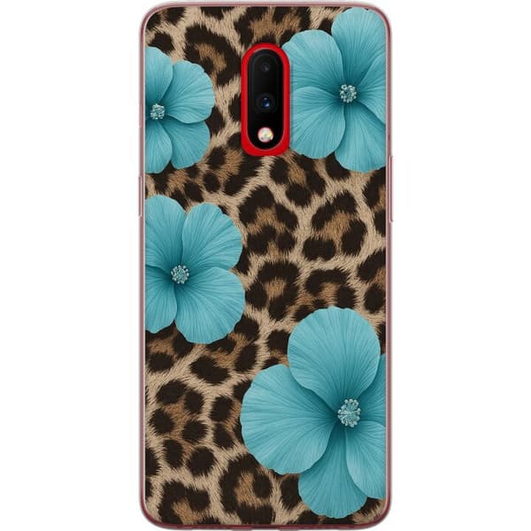 OnePlus 7 Läpinäkyvä kuori Blossom Beast