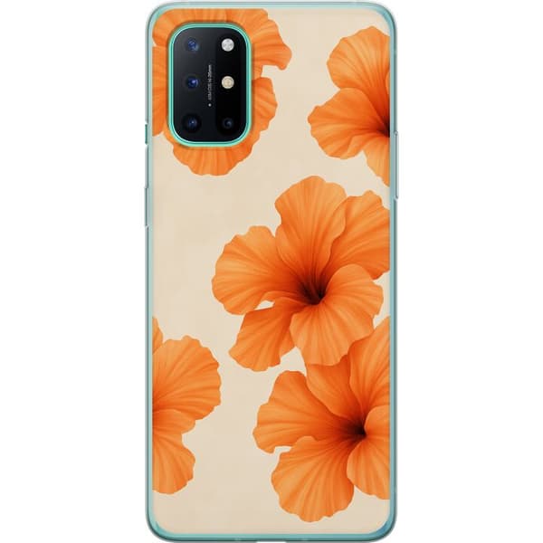 OnePlus 8T Genomskinligt Skal Papaya Punch